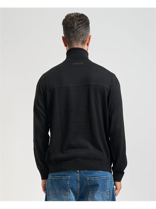 Armani Exchange men's turtleneck sweater in wool blend ARMANI EXCHANGE | XM000900-AF11982UC001